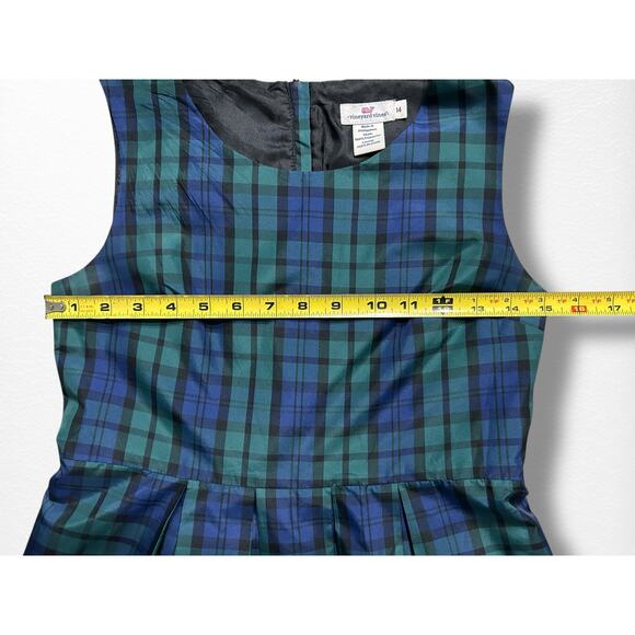 Vineyard Vines Satin Party Dress, Size 14 - Picture 7 of 9